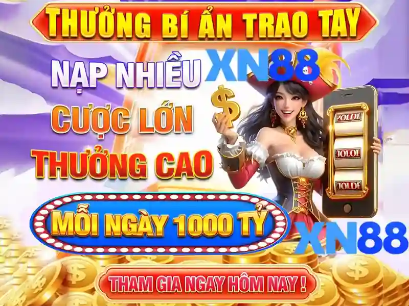Giao diện trang chủ khuyến mãi trên xn88 app với nhiều bao lì xì đỏ